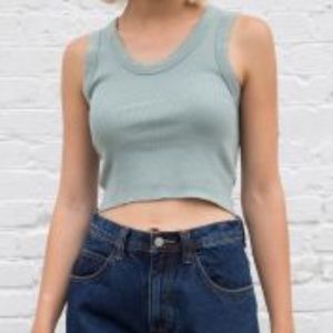 COPY - green connor tank (brandy melville)